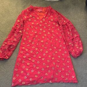 Lilly Pulitzer EUC Size 2 Coral Dress